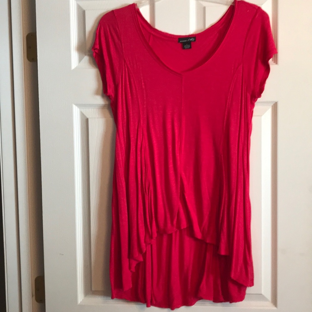 Flattering high low shirt